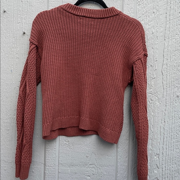 Quince Cable Knit Sweater 100% Organic Cotton Size: S - Picture 10 of 13